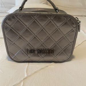 Silver Moschino Handbag